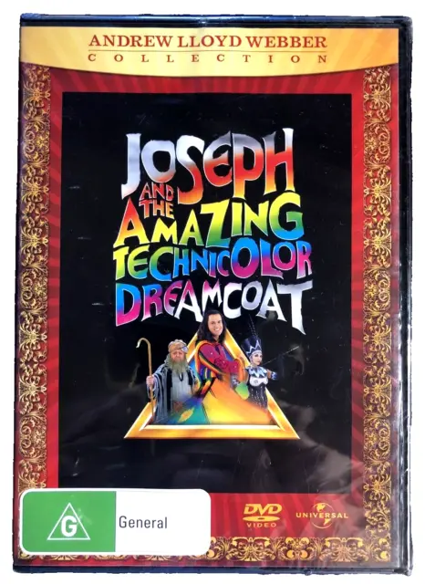 Joseph And The Amazing Technicolor Dreamcoat DVD (1999) Region 4 New Sealed