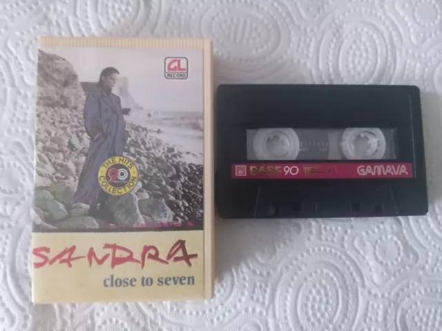 Cassette Audio K7 Tape Sandra Close To.seven
