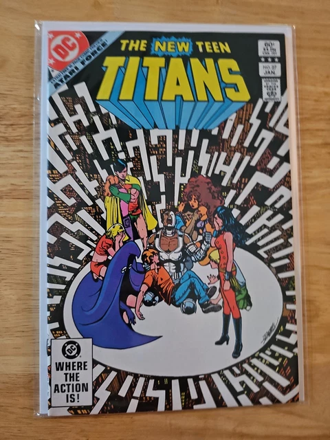 The New Teen Titans Comic Book #27 DC 1st Atari Force 1983 NM 9.4
