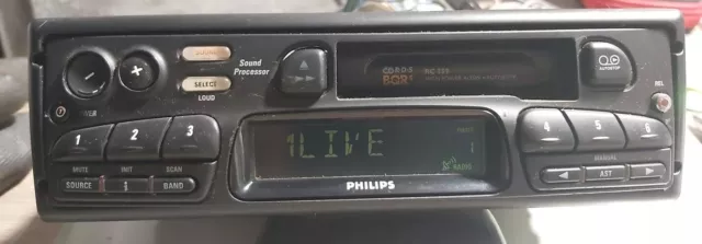 Autoradio Philips RC259 Kassetten Vintage Oldtimer