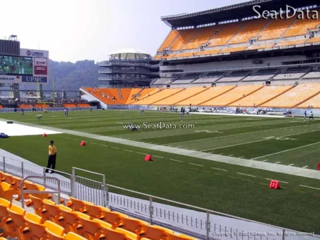 (2) Steelers vs Titans Tickets Sidelines Lower Level Aisle Seats!!