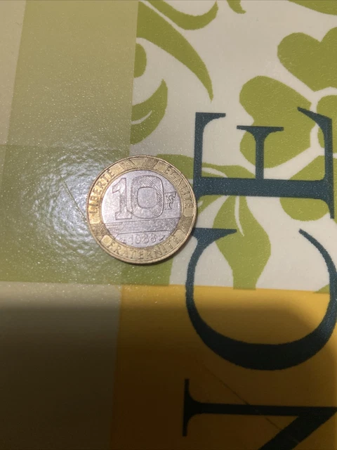 10 francs Génie de la bastille 1988 :  pièce de monnaie française