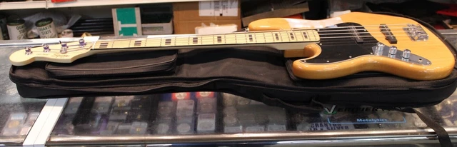 Fender Squire Jazz Bass Duncan Design Great Condition w/ Soft Bag