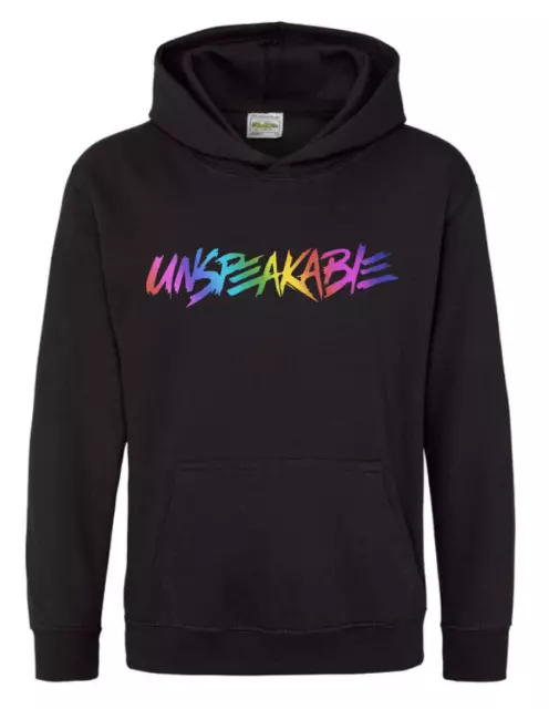 Unspeakable Inspired Kids Hoodie Hooded Sweatshirt YouTuber Boys Girl Xmas Gift