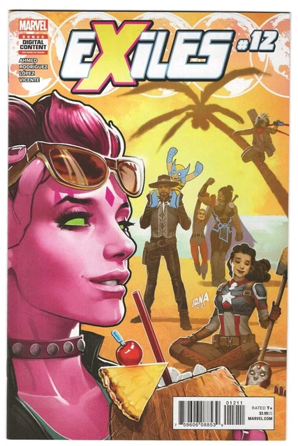 Marvel Comics EXILES #12 first printing cover A