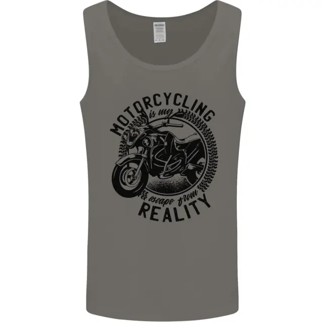 Motorcycling Motorbike Motorcycle Biker Mens Vest Tank Top