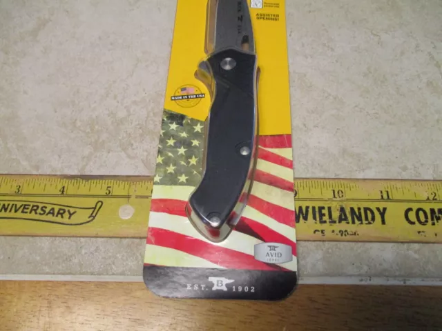 BUCK USA Inertia 293 Assisted Opening Pocket Folding Knife USA MADE - NEW SEALED 3