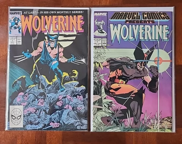 Wolverine #1 (1988) + Marvel Comics Presents #1 (1988) - Huge Auction On Now!!