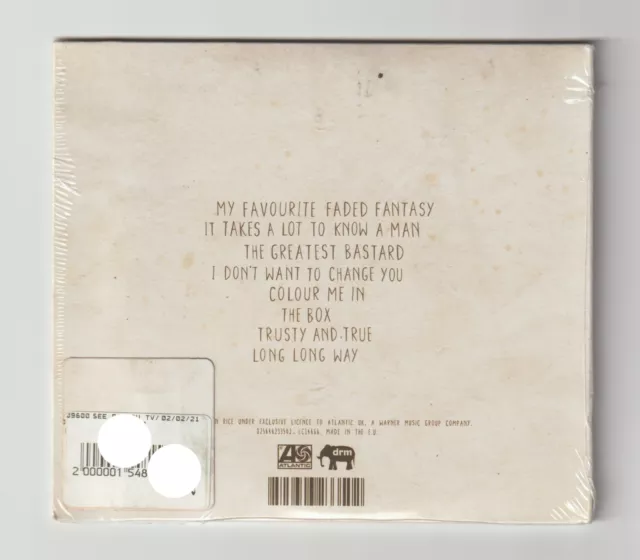 ♫ - Damien Rice - My Favourite Faded Fantasy - Cd 8 Titres - 2014 - Neuf New - ♫ 2