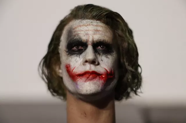 Joker 1/6 Scale Custom Head Sculpt Heath Ledger The Dark Knight