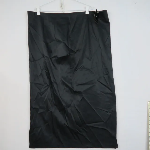 Taking Shape NEW Womens Pencil Skirt Size 22 Black Knee Length Stretch RRP$99
