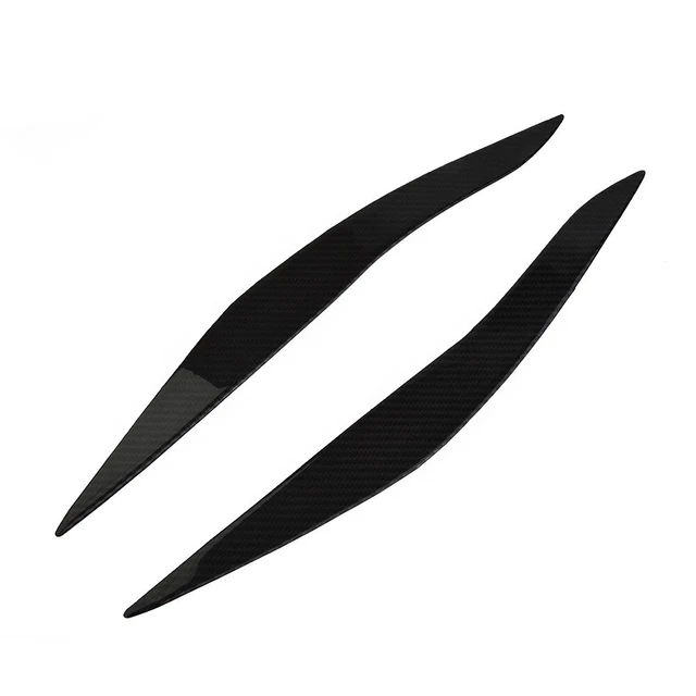 Fari auto sopracciglia palpebra per 5 serie F10 2010-2013 ricambi neri