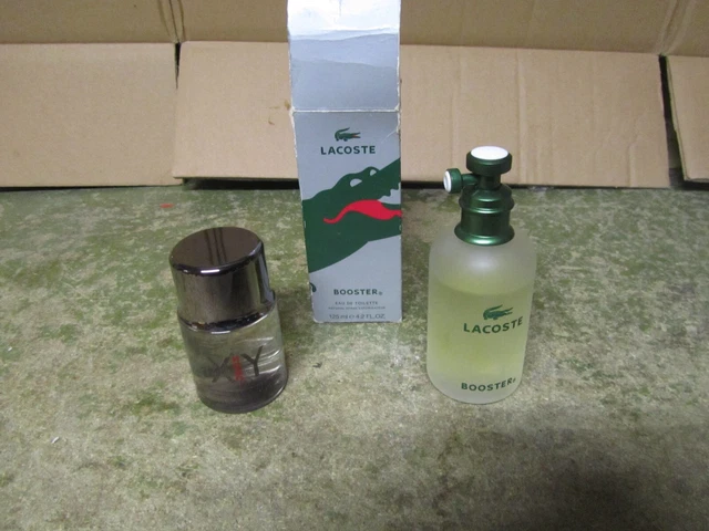 LACOSTE BOOSTER EAU De Toilette 125ml BOSS XY 60 ml occasion EUR