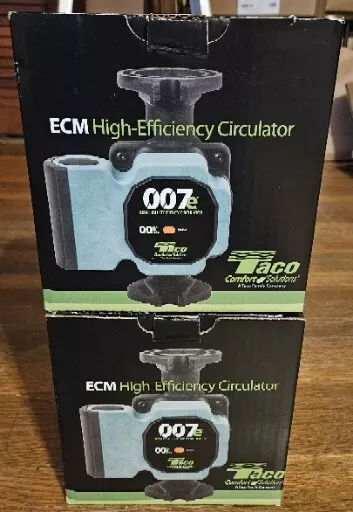 Taco 007e-2F2  ECM High Efficiency Variable Speed Circulator Pump