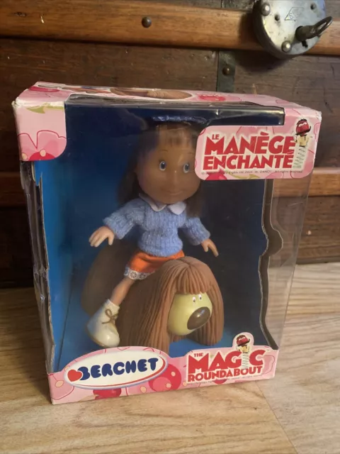 Figurine Poupée Margotte et son ami Pollux Le Manège enchanté  ( Danot 2002 )