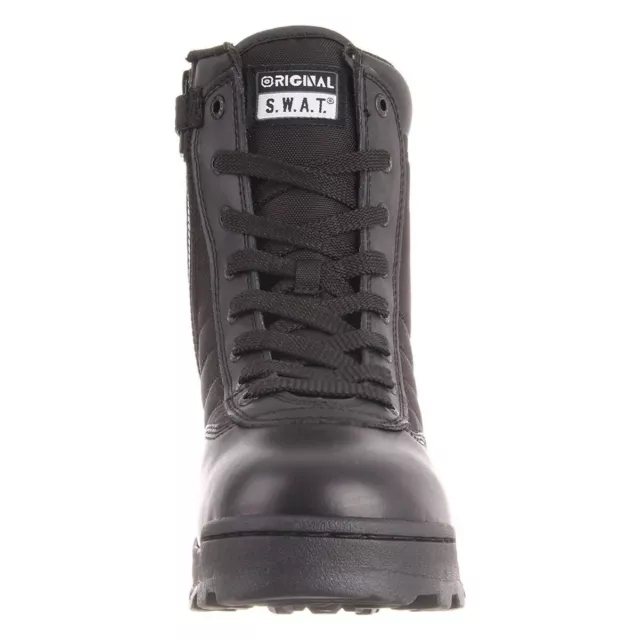 ORIGINAL SWAT MEN'S Classic 9in Side-Zip Black Boots (115201) $134.99 ...