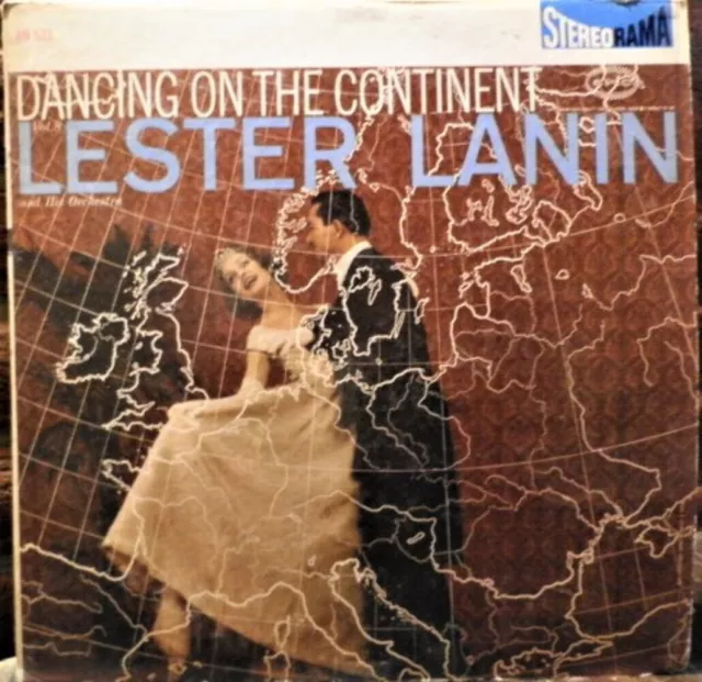 Lester Lanin And His Orchestra - Dancing On The Continent - Epic - BN 533 - LP 1