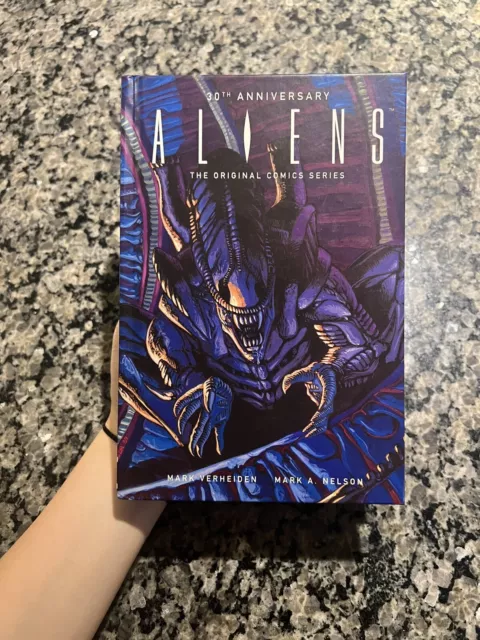 Aliens 30th Anniversary The Original Comic Series Hardcover Loot Crate Book