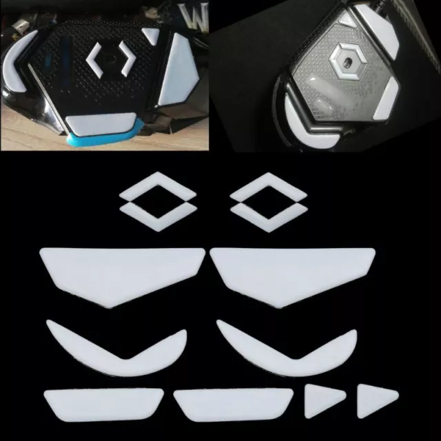 1Set Mouse Feet Mouse Skates For G502 Mouse White Mouse Glides Curve .MJ