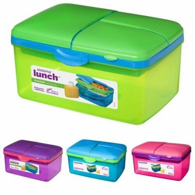 Cloer 800S3-1 Boîte de Déjeûner Set 3 Bento 4-teilig Bpa Libre 1,2 Litre 