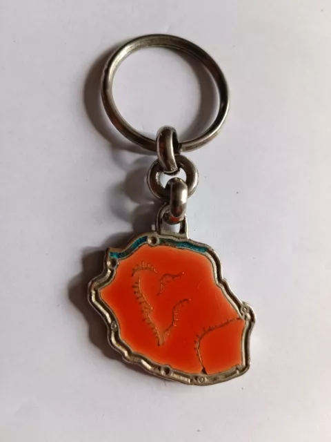 Porte-clés Ile de la REUNION Keychain vintage