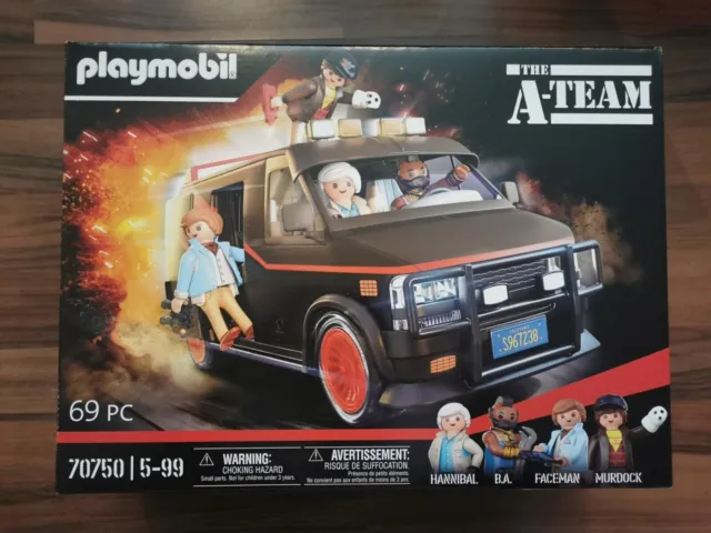 Playmobil 70750: The A-Team VAN - Spielzeug Auto Bus Fahrzeug Kinder - NEU & OVP