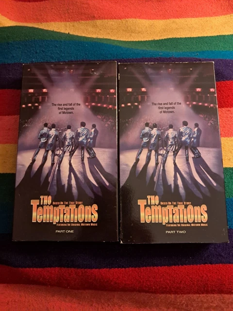 THE TEMPTATIONS (VHS,1999)THE Rise And Fall of the First Legends of ...