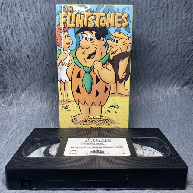 THE FLINTSTONES DRIPPER VHS Tape 1989 Fully Animated Hanna Barbera