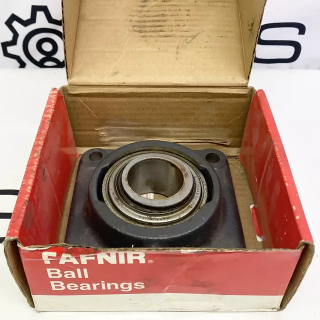 FAFNIR Rcj 1 5/8 Flangia Montaggio Bearing Industriale Duty Autobloccante Collo