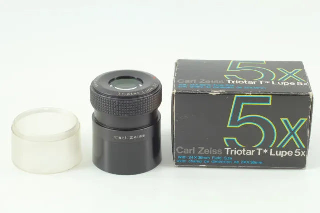 [Near MINT in Box]  Contax Carl Zeiss Triotar T* 5x Lupe Loupe From JAPAN