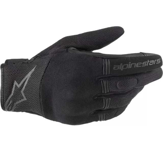 Alpinestars Copper Sommer Motorradhandschuhe - Schwarz, Größe S NEU AUSVERKAUF