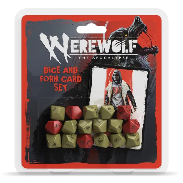 Werewolf The Apocalypse Rpg: Dice And Form Card Set (US IMPORT) ACC NEW