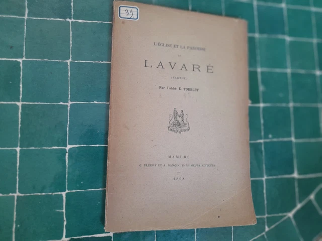 Livre : Église Paroisse Saint Vénérand De Laval-Saget – Histoire, 1979
