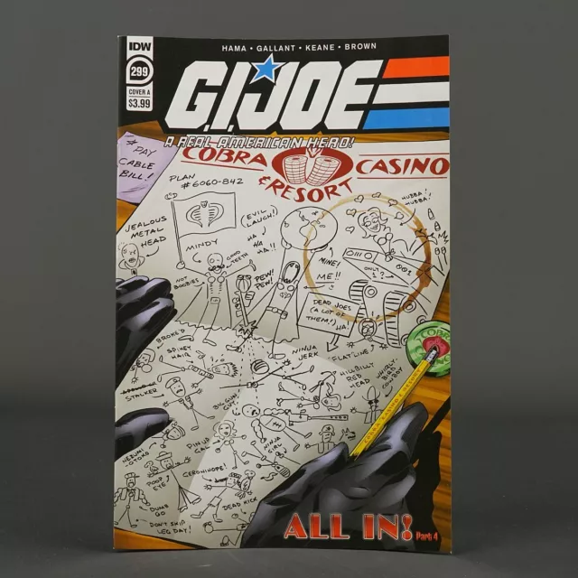 GI JOE Real American Hero #299 Cvr A IDW Comics 2022 AUG221535 299A (CA) Gallant