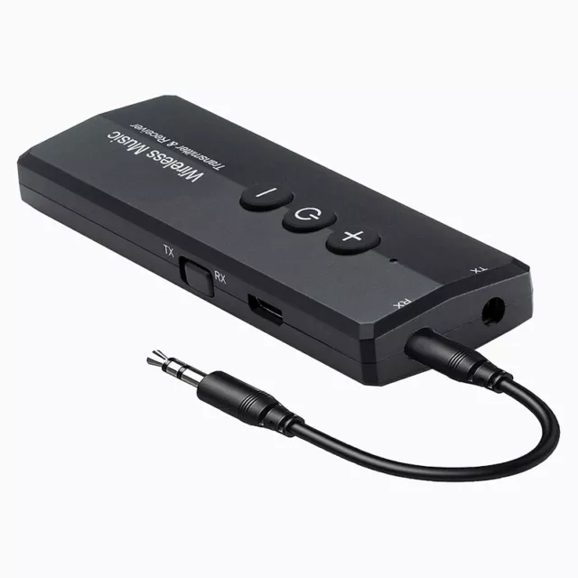 Bluetooth 5.0 Sender EmpfäNger 3-In-1, Kabellos 3.5mm Audio Adapter für  PC5184