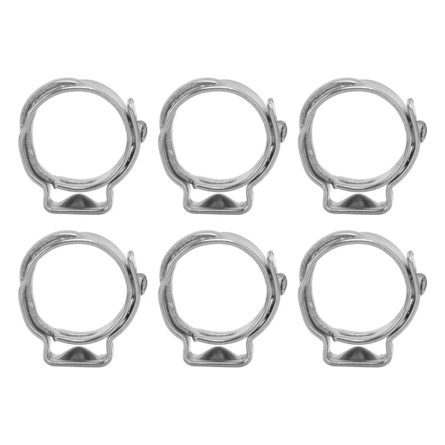 20 pz morsetto tubo regolabile doppio filo per tubo per industriale 11,3 mm-13,8 mm