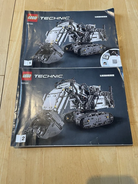 LEGO TECHNIC LIEBHERR R 9800 Excavator 42100 Genuine with instructions No Box 349.99 PicClick UK