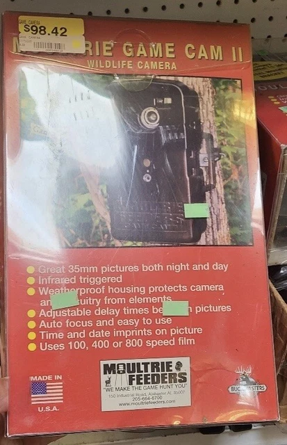 NIB *RARE* Film Moultrie Deer Trail Game Camera