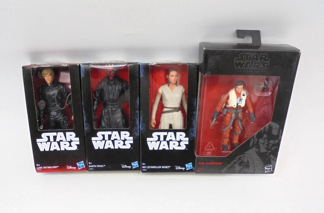 Star Wars the Black Serie Actionfiguren kleines 4er-Paket brandneu versiegelt