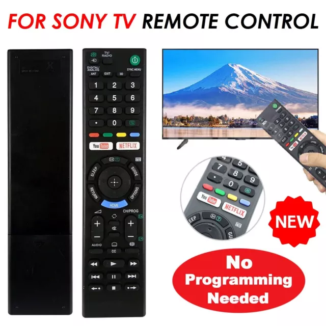 For SONY REMOTE CONTROL GENUINE ALL SONY TV NETFLIX Bravia 4k Ultra HD Smart