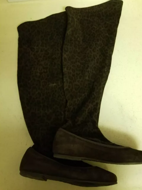 Pretty Ballerinas brown Over the Knee Suede Boots