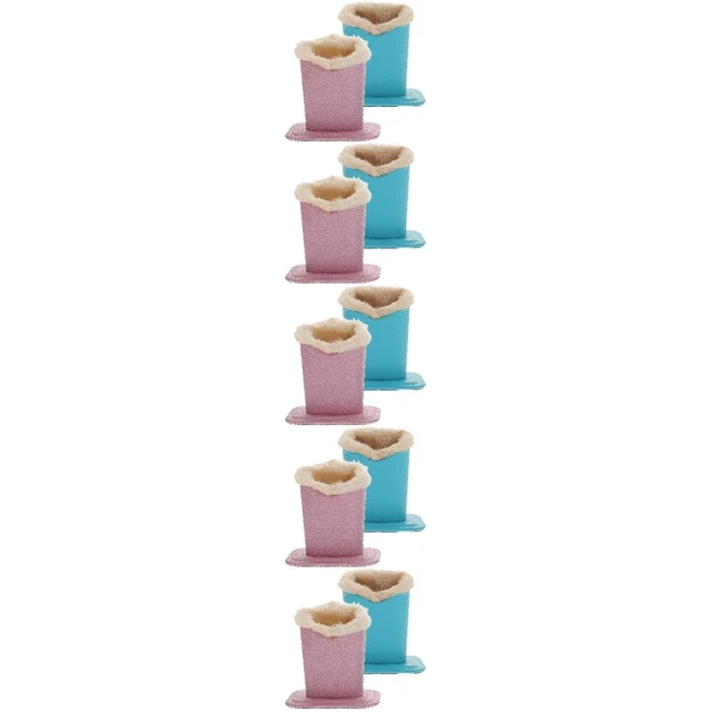 Soporte para gafas de cuero de felpa soporte para gafas de cuero PU antiguo