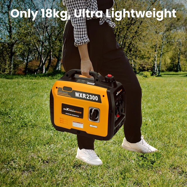 1800W PETROL SILENT Inverter Generator Portable Parallel Camping