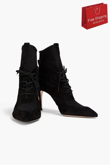 RRP €905 GIANVITO ROSSI Jenna Ankle Boots US10.5 UK7.5 EU40.5 Made in Italy RRP €905 GIANVITO ROSSI Jenna Ankle Boots US10.5 UK7.5 EU40.5 Made in Italy