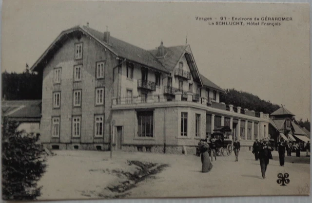 Gerardmer 88 CPA Approx. Of Gérardmer La Schlucht Hotel Animated Good Condition