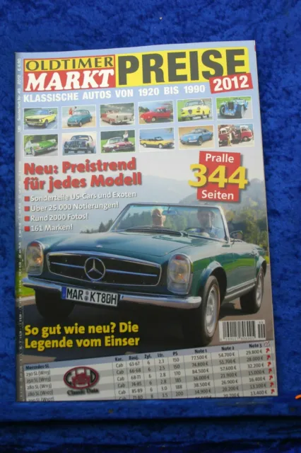 Oldtimer Markt Sonderheft Nr. 49 2012 Preise