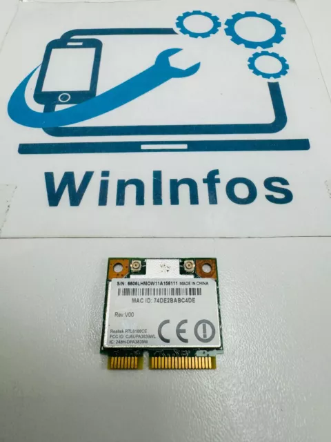 Carte Wifi RTL8188CE Wireless WIFI Wlan Card Toshiba Satellite L750 (L750-1U7)