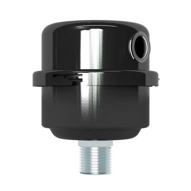 SOLBERG FS-06-050 Filter Silencer,1/2" MNPT Inlet,12 cfm