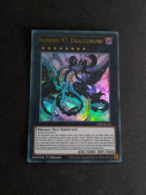 Numero 97: Draglubione GFP2-IT145 • Ultra Rara • YuGiOh!