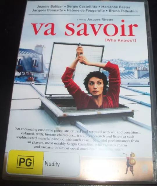 VA SAVOIR (WHO KNOWS?)  French (Australia Region 4) DVD - Like New
